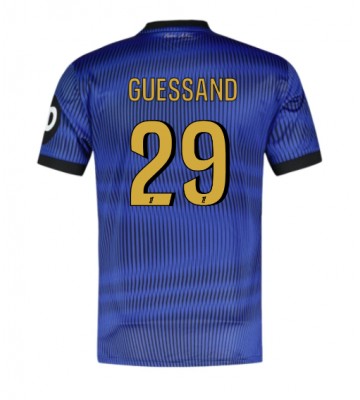 OGC Nice Evann Guessand #29 Replika Tredjetrøje 2024-25 Kortærmet